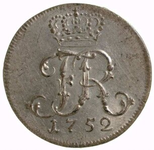 Münze, Groschen, 1752
