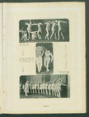 Estudio de una escena para un baile. [Fotografía]