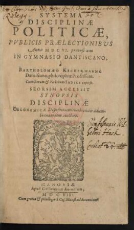 Systema Disciplinae Politicae