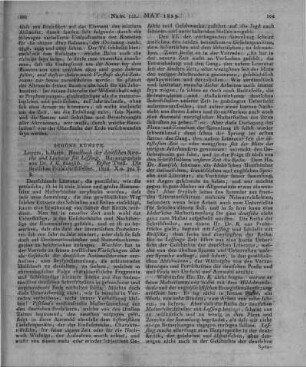 Handbuch der deutschen Sprache und Literatur seit Lessing. T. 1. Hrsg. v. J. G. Kunisch. Leipzig: Barth 1822