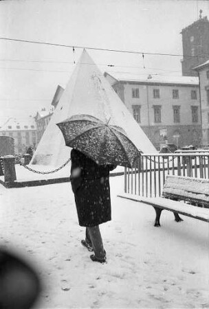 Frühzeitiger Wintereinbruch mit starkem Schneefall