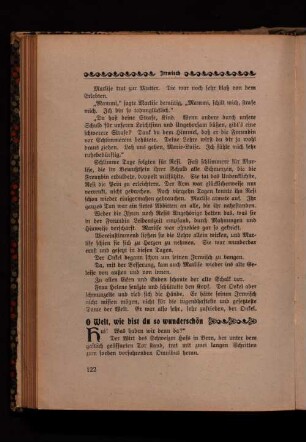 O Welt, wie bist du so wunderschön