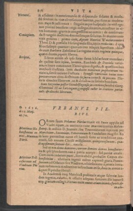 Urbanus Pierius.