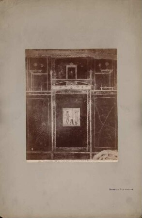 Wandgemälde im Casa di Marco Lucrezio Frontonio, Pompeji: Ansicht Fresko mit Horus