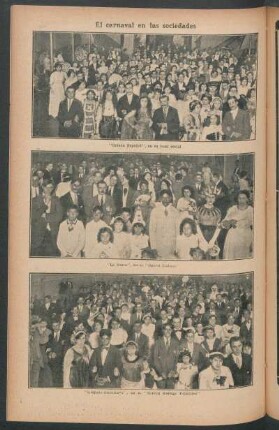 El carnaval en las sociedades