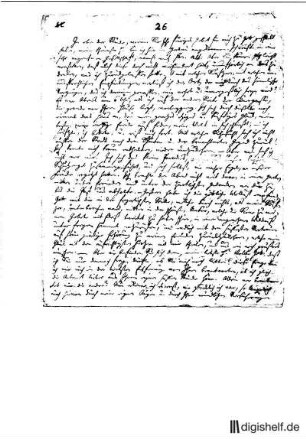 26: Brief von Johann Arnold Ebert an Henriette (?) Eberts Braut Töpfer