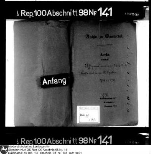Assignationen auf die Stiftskasse und deren Ausgaben