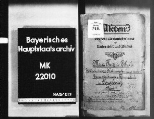 Augsburg. Maria-Theresia-Schule. Städt. höhere Mädchenschule mit realen Gymnasialkursen und Frauenschule.