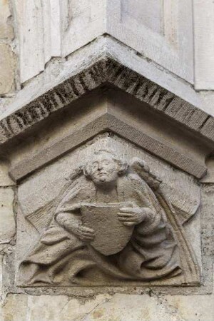 Genueser Loge & Saaihalle — Relief Konsolfigur