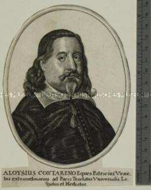 Porträt des venezianischen Diplomaten Alvise Contarini