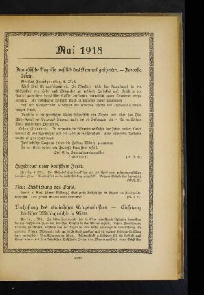 Hazebrouck unter deutschem Feuer.