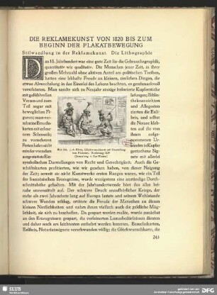 Glückwunschkarte mit Darstellung von Plakaten.