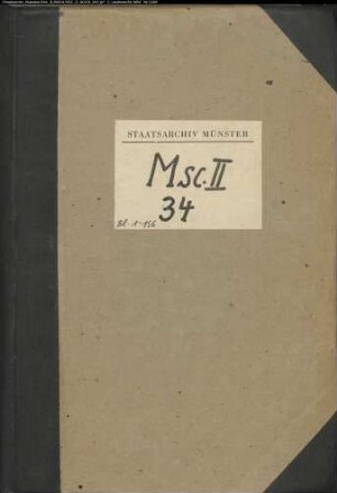 Fürstbistum Münster (Abschriften von Urkunden und Akten)