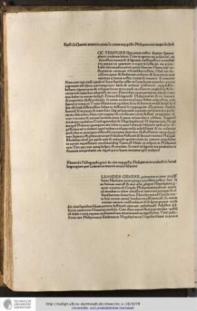 Plutarchi Historiographi greci de vita atque gestis Philopomenis traducti in latinum linguagium per Guarinum oratorem incipit feliciter.