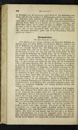 Formenlehre