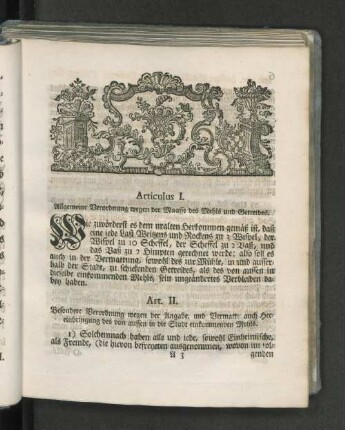 [Articulus I. - XLIII.]