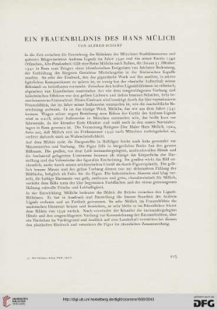 22: Ein Frauenbildnis des Hans Mülich
