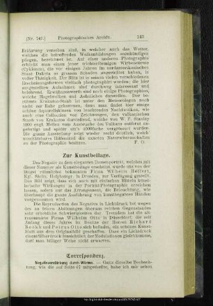 Correspondenz