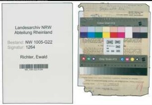 Entnazifizierung Ewald Richter , geb. 07.05.1894 (Prokurist)