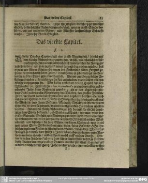 Das vierdte Capitel