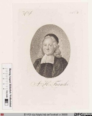 Bildnis August Hermann Francke