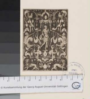 Ornament mit Hermes