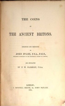 The coins of the Ancient Britons