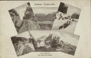 Salzburg – Gaisbergbahn - Zahnradsystem wie Rigi und Pilatus