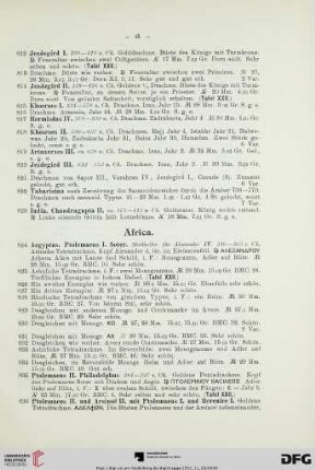 Africa (Nr. 824-860)