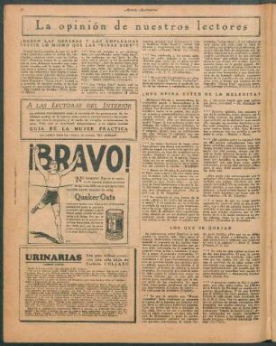¿Deben las obreras y las empleadas vestir lo mismo que las "niñas bien"?