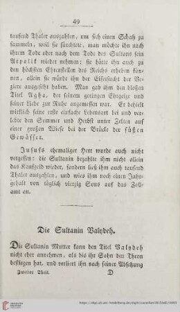 Die Sultanin Baldeh