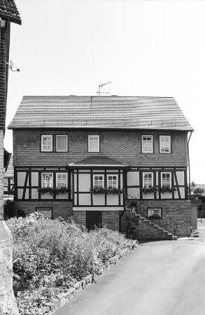 Wohnhaus (Wohnhaus, Fachwerk); Allendorf, Neue Straße 13