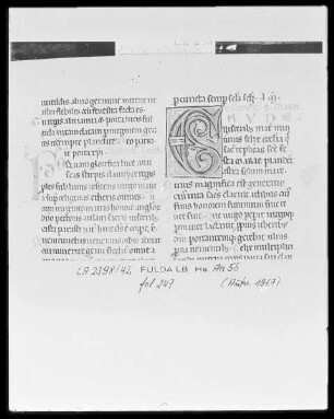 Vollbrevier — Initiale C, Folio 247recto