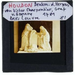 Houdon, Denkmal für das Herz von Victor Carpentier