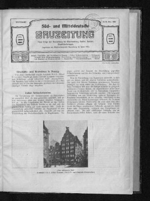 1920, 50/52: Siebzehnter Jahrgang. No. 50/52.