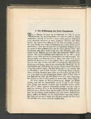 3. Die Erstürmung des Forts Donaumont.