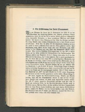 3. Die Erstürmung des Forts Donaumont.