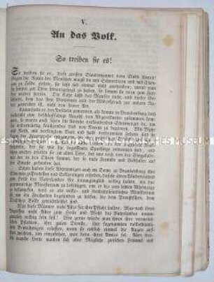 Polemische Schrift zum Scheitern der preußischen Nationalversammlung kurz vor dessen Auflösung durch den König