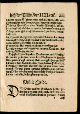 Pilule Fetide.