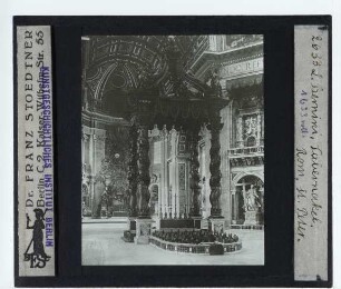 Rom, Peterskirche,Bernini, Baldachin von St. Peter