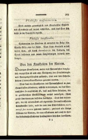 Von den Krankheiten der Nerven