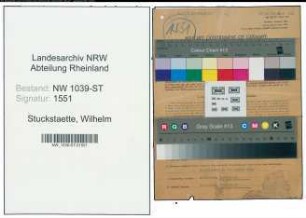 Entnazifizierung Wilhelm Stuckstaette , geb. 01.04.1896 (Zimmermann)