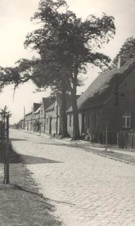 Dorfstraße in Bluno : Wjesna dróha w Blunju