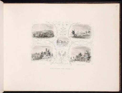 Umgebungen Von Nürnberg. I. Erlenstegen. Mögeldorf. Rosenau. Alte Veste. Schmaussenbuck. - Nürnberg-Erlenstegen; Nürnberg-Mögeldorf; Rosenau, Nürnberg; Alte Veste Zirndorf; Schmausenbuck, Nürnberg