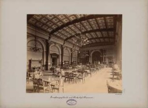 Hauptbahnhof, Bremen: Innenansicht Bahnhofsrestaurant