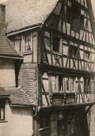 Rhens, Fachwerkhaus : Rhens. Fachwerkhaus, Langstraße 3