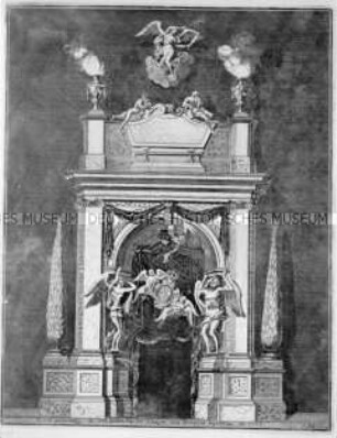 Trauergerüst für Sophie Charlotte, Königin von Preußen 1705
