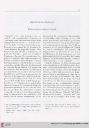 Künstlerischer Austausch