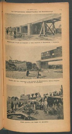La catástrofe ferroviaria de Riudecaña - [Ilustración] : [Información extranjera] de España