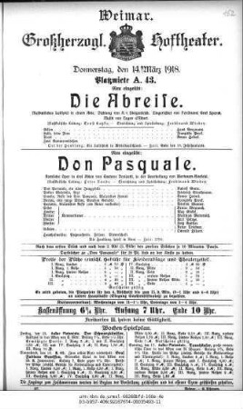 Die Abreise